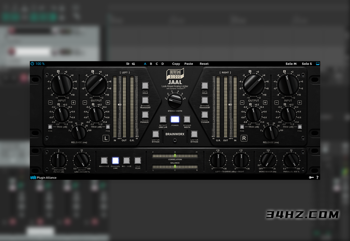 限幅器-Plugin Alliance HUM Audio Devices LAAL v1.0