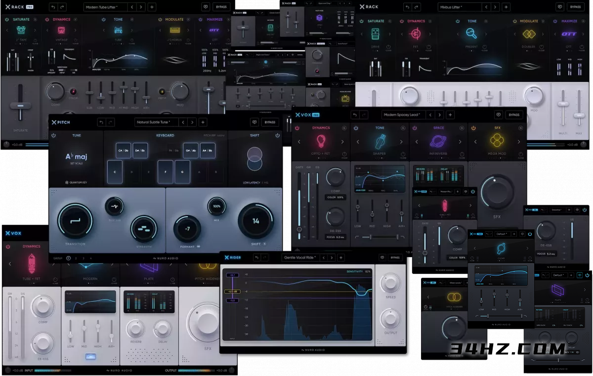 综合效果套装-Nuro Audio Effects Bundle v2025.04.24-Zom
