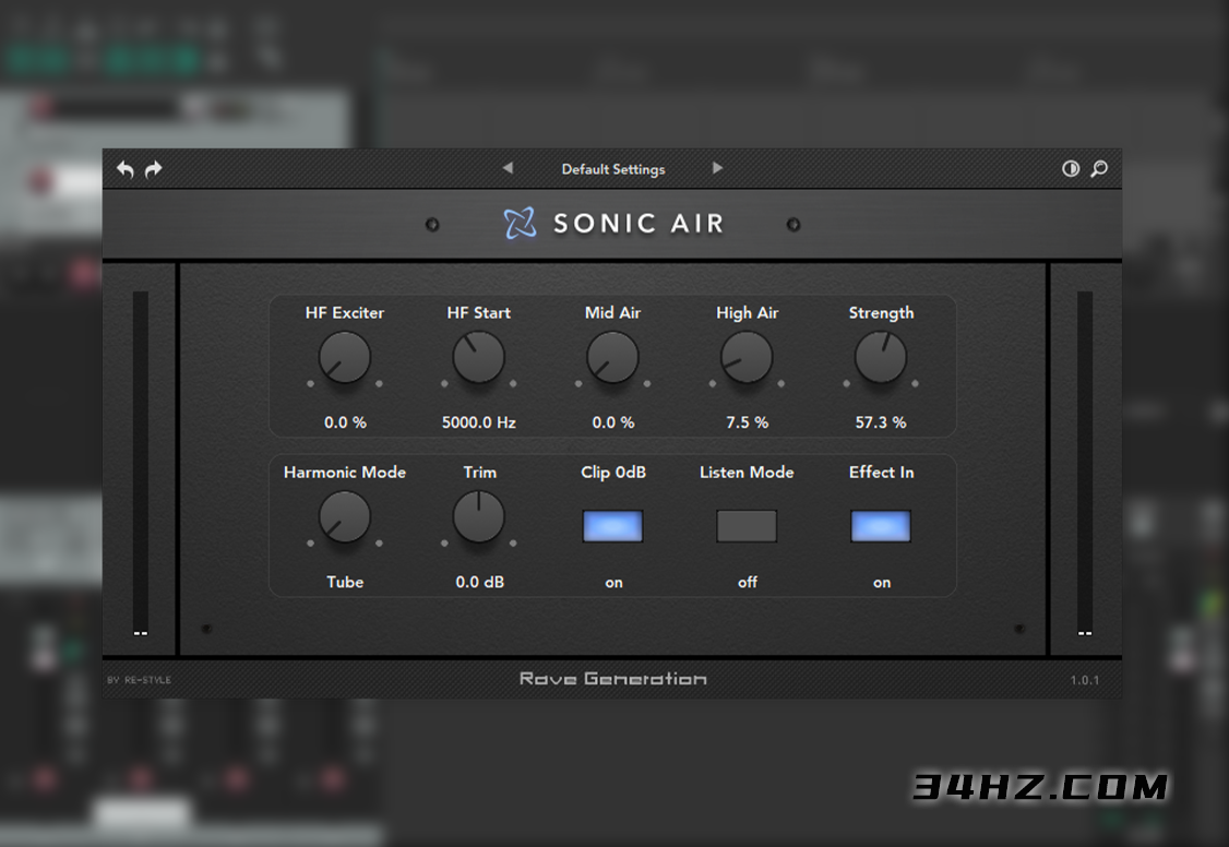 空气感效果器-Rave Generation Sonic Air v1.0.1 WiN MAC-GTA